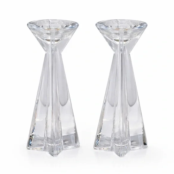 Mikasa Penthouse Crystal Candlestick Holders Pair Screen Used Cruel Intentions - Picture 3 of 12